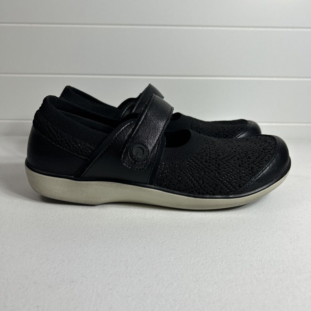Traq by Alegria Shoes Women's EU 41 US 10-10.5 Black Mary Jane Comfort Walking